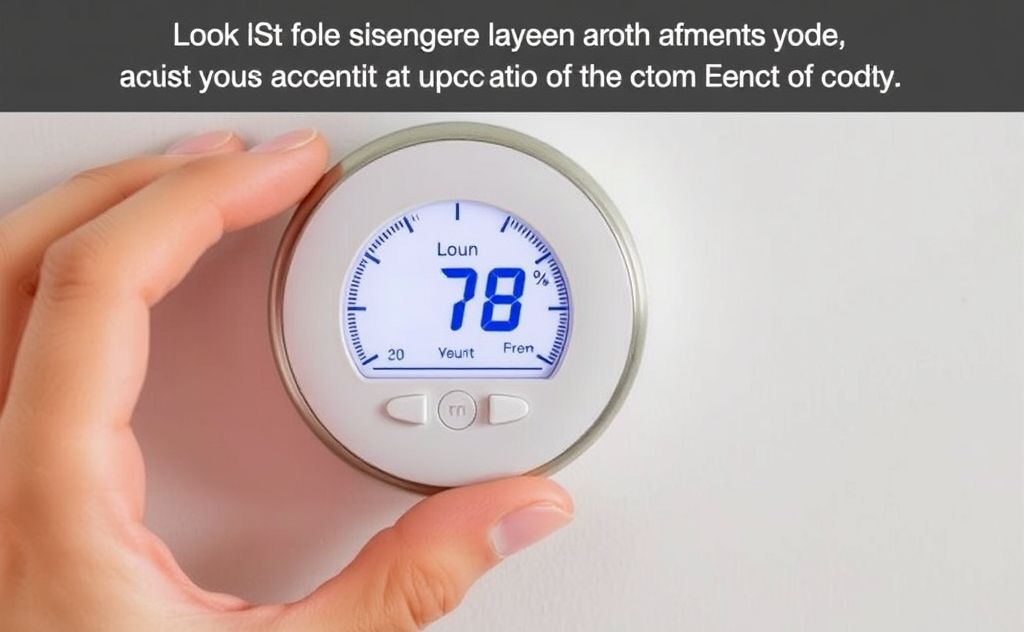 Ideal thermostat placement affects energy use.