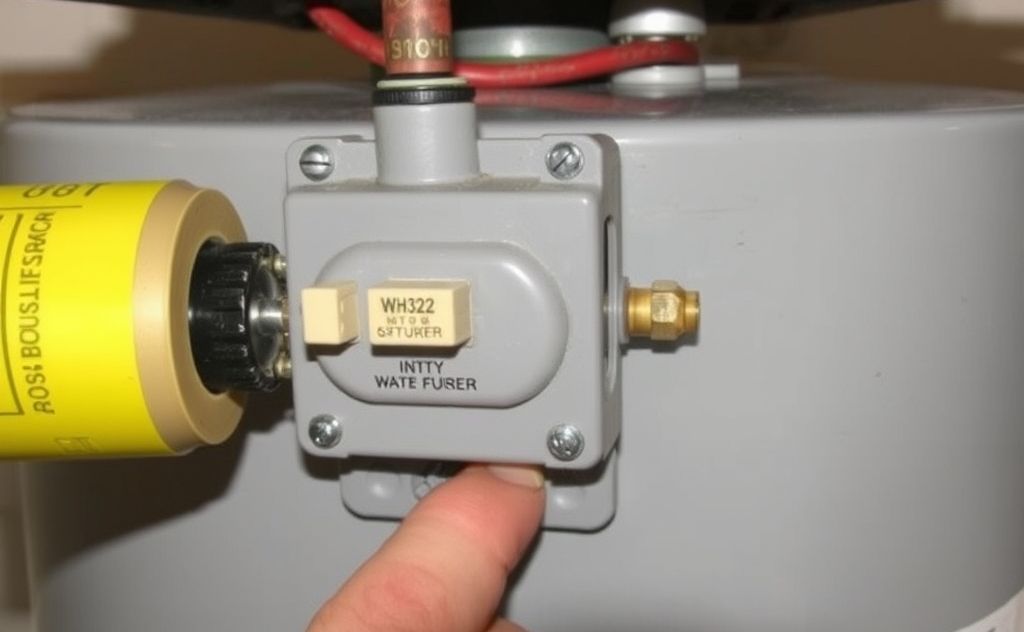 Identify blown fuse in WH328 water heater