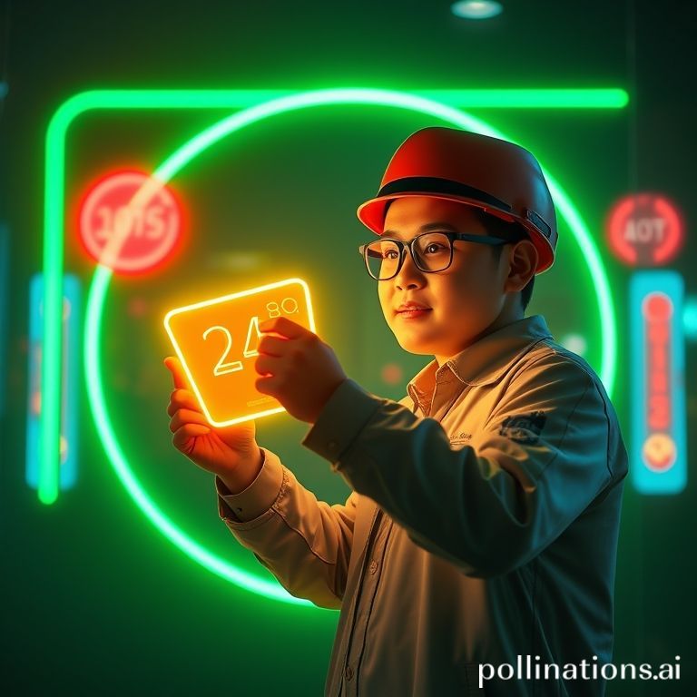 Logo dan kartu prabayar PLN gaya neon