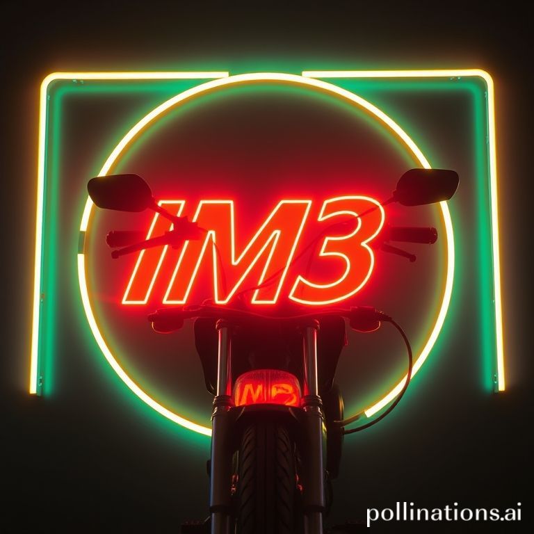 Ilustrasi pulsa Indosat IM3 neon kuning