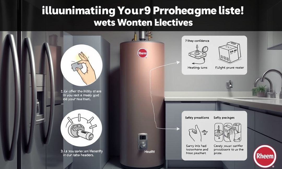 Illuminating Your Rheem Professional Hot Water Heater: A Step-by-Step Guide