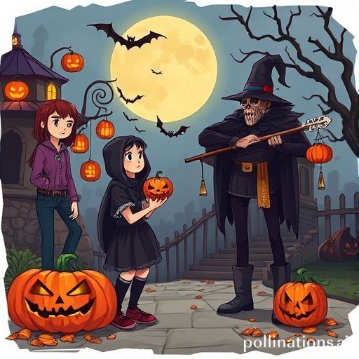 Illustration for a quiz about Halloween en el mundo: costumbres de distintos países, related to: ¿Cuál es una costumbre en Filipinas relacionada con Halloween?