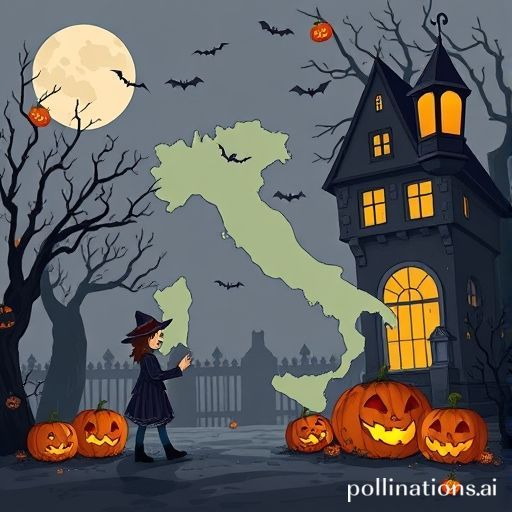 Illustration for a quiz about Halloween en el mundo: costumbres de distintos países, related to: ¿Qué actividad de Halloween es popular en Italia durante la misma época?