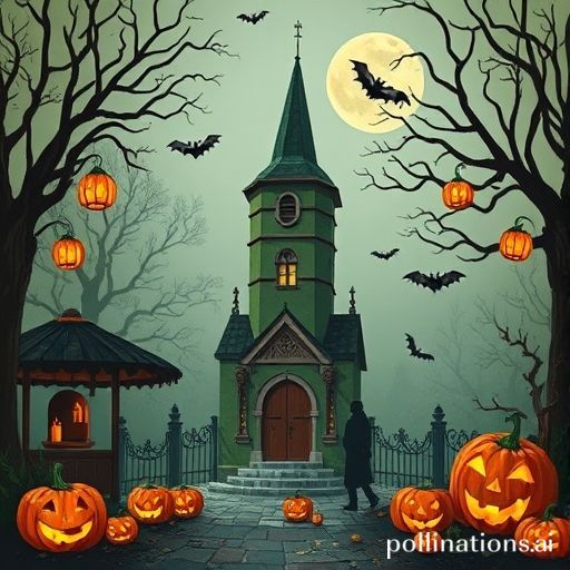 Illustration for a quiz about Halloween en el mundo: costumbres de distintos países, related to: ¿Qué símbolo es especialmente popular en la celebración de Halloween en Irlanda?