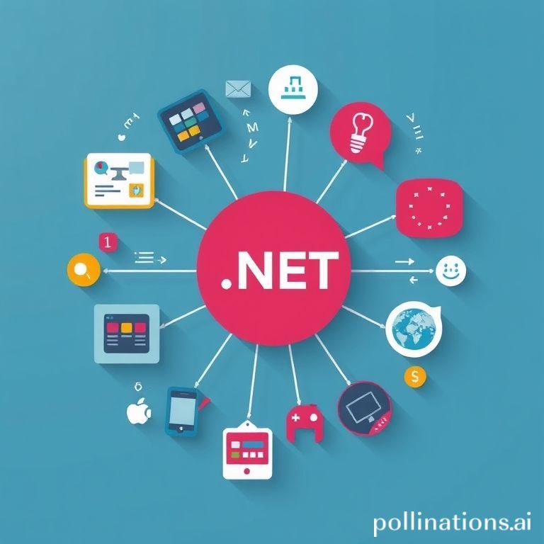 Diversas aplicações criadas com .NET, incluindo web, desktop, mobile e cloud.