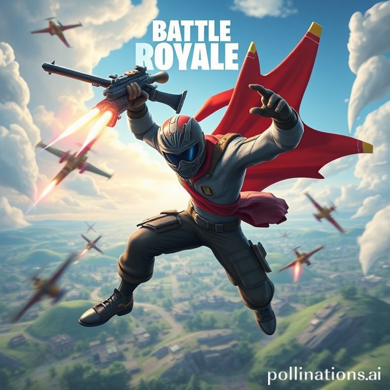Ilustrasi battle royale mobile