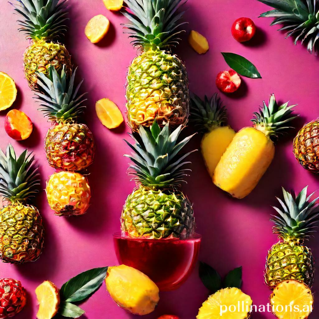 Immunity Boost: Pineapple's Vitamin C and Cranberry Juice's Antioxidant Benefits