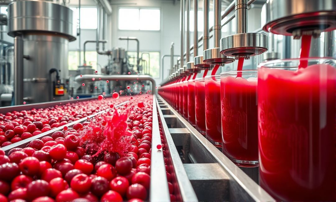 Impact of extraction methods on cranberry juice quality