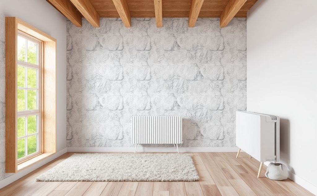 Impact of insulation on central heating efficiency