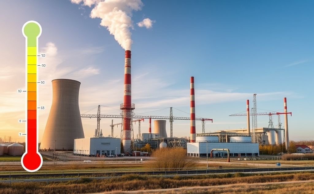 Impact of temperature on industrial efficiency