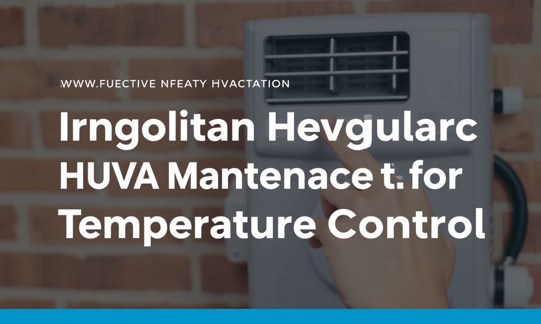 Importance of Regular HVAC Maintenance for Temperature Control