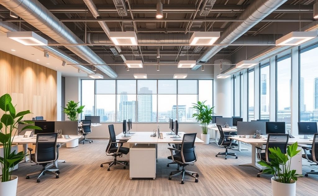 Improve air flow and comfort in office environments