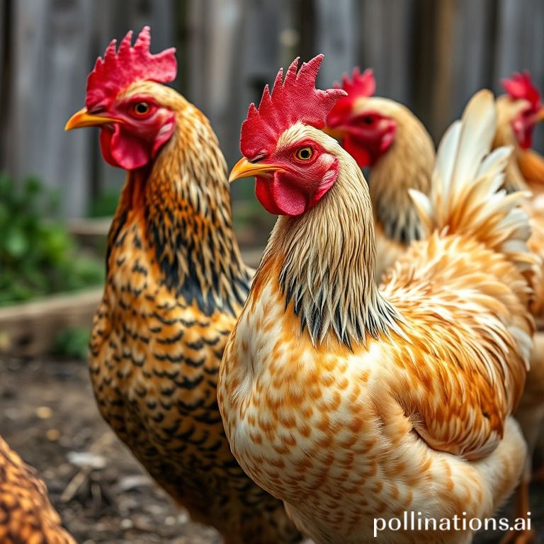 Grain for healthy hens