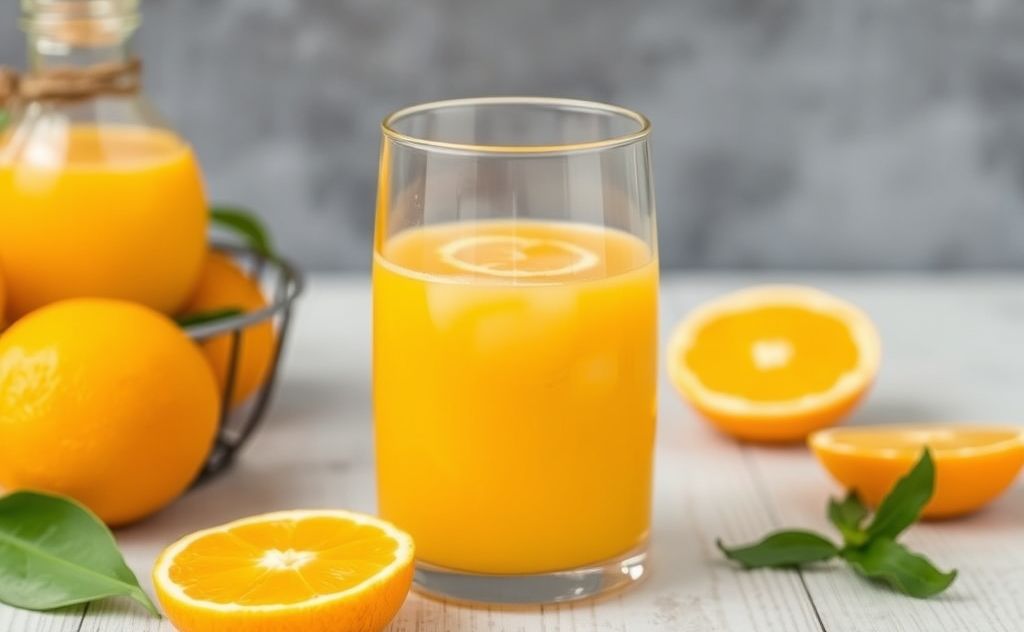 Incorporate orange juice for menstrual health