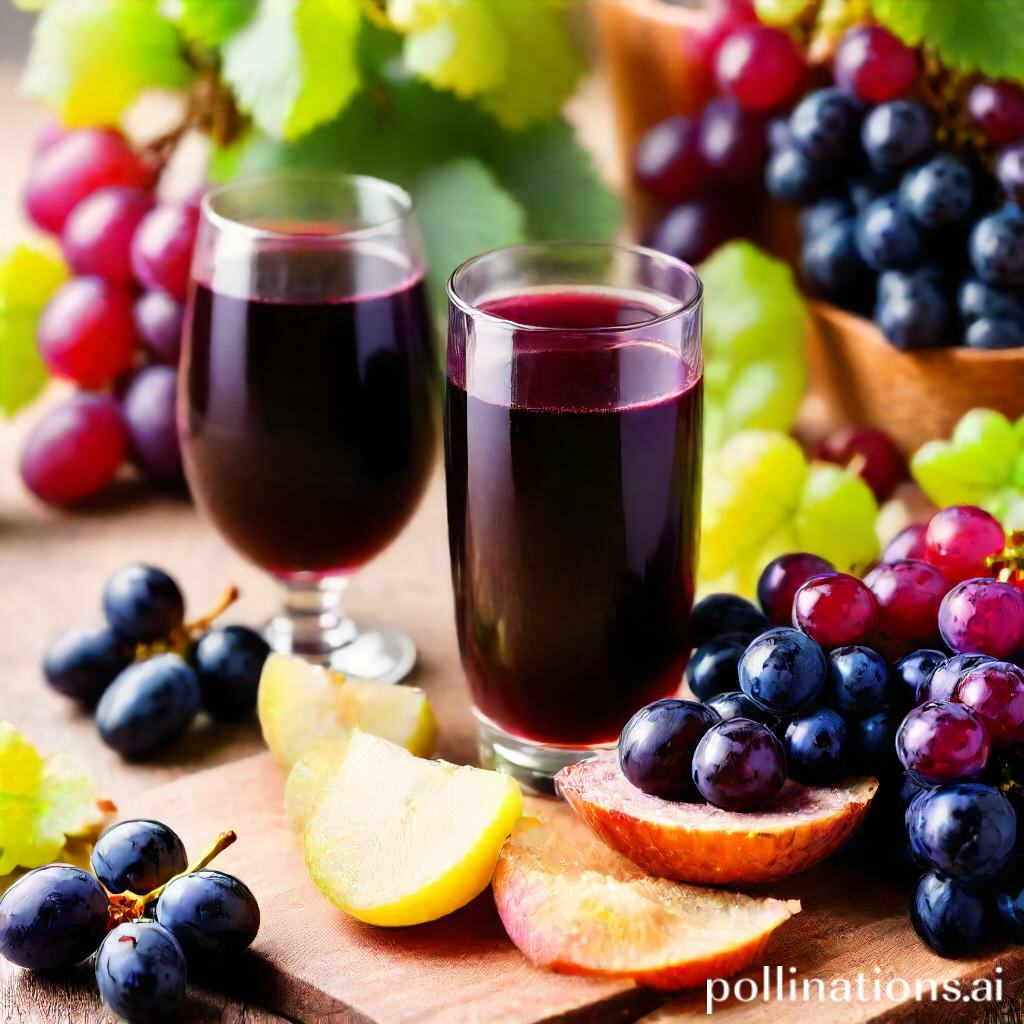 Incorporating Grape Juice for a Balanced Diet
