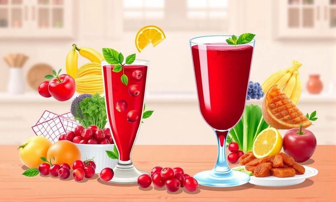 Incorporating Cranberry Juice into Special Diets for Optimal Vitamin C Intake