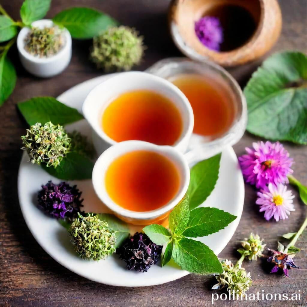 Herbal tea for Candida
