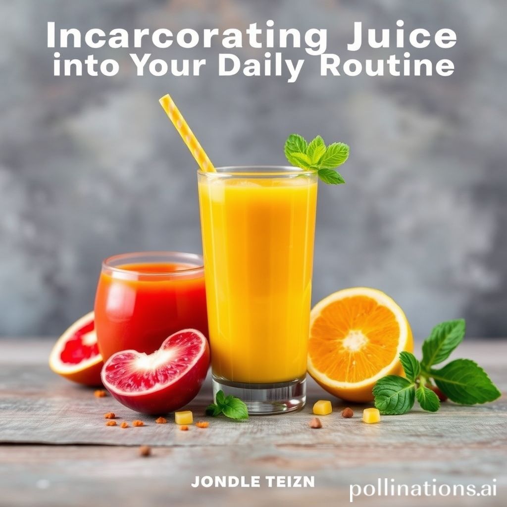 Incorporating Juice: Practical Tips and Recipes