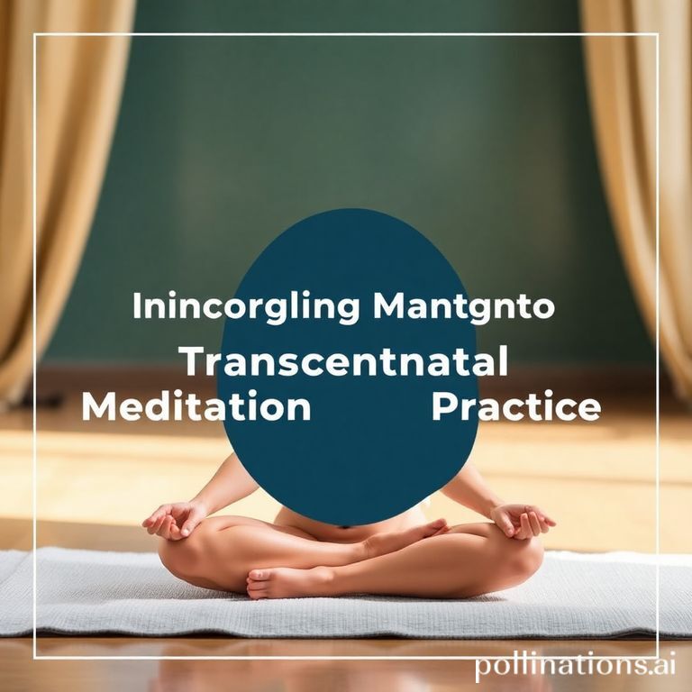 Incorporating Mantras into Transcendental Meditation Practice