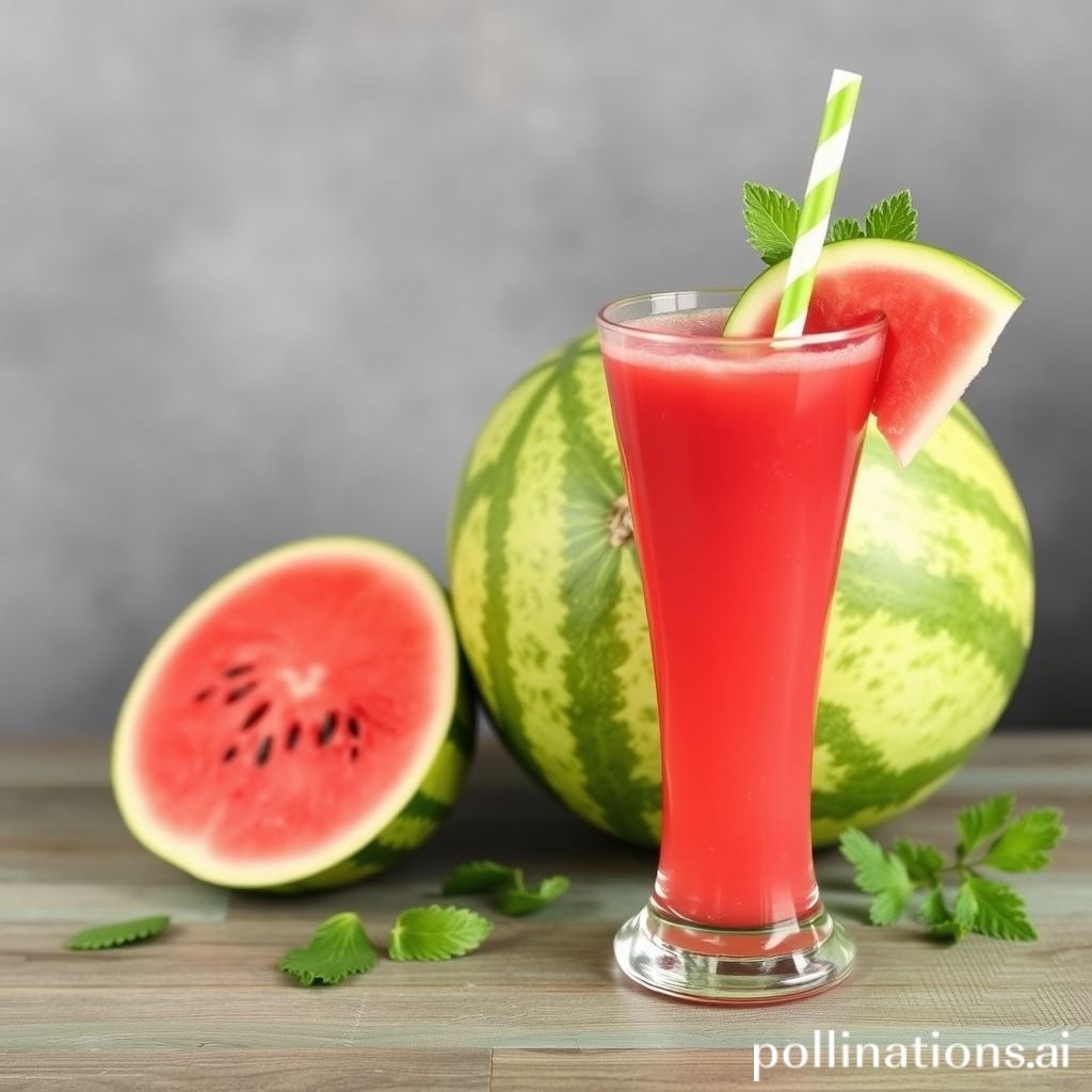 Refreshing and Healthy Watermelon Juice for Weight Loss