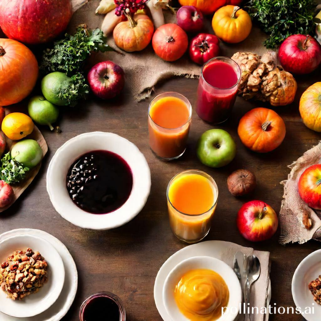 Juicy Thanksgiving Delights: Incorporating Juice into Your Meal