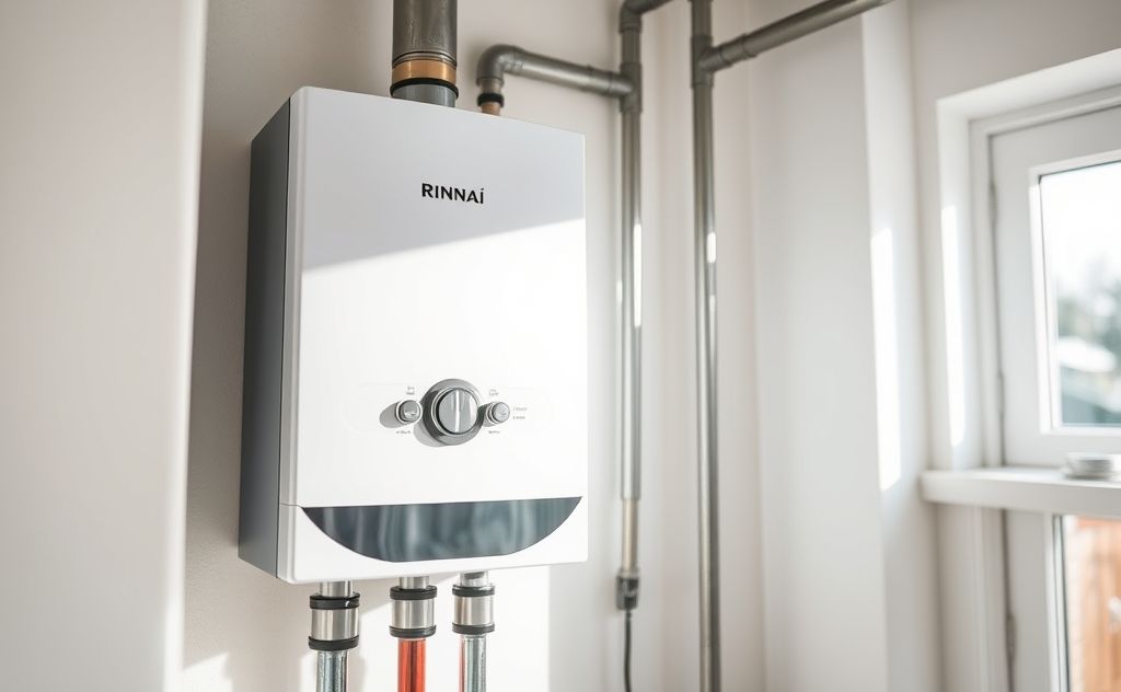Increase water pressure for Rinnai tankless system