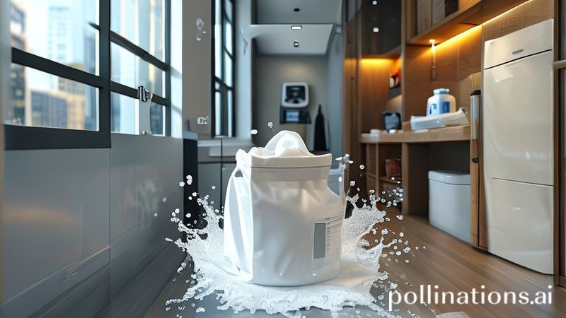 Cuci indoor unit dengan washbag