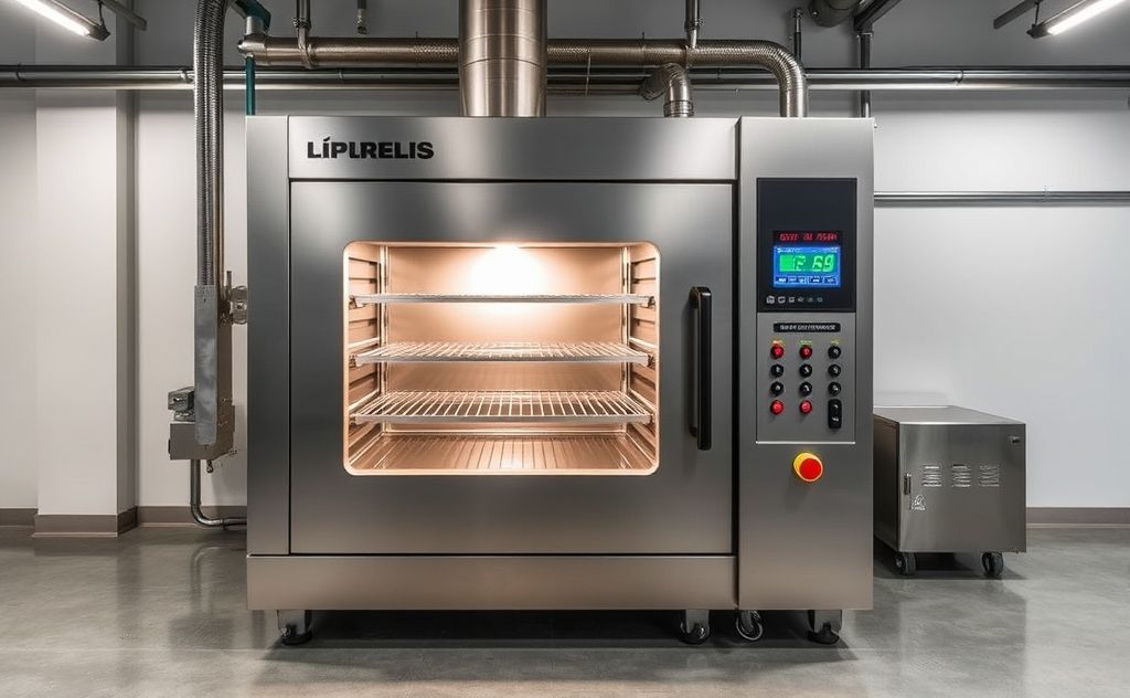 Industrial oven with temperature control system design
