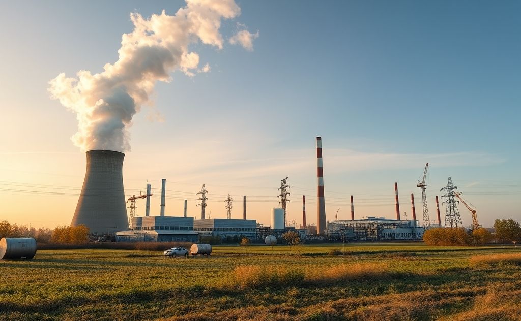 Industrial temperature effects on greenhouse gases