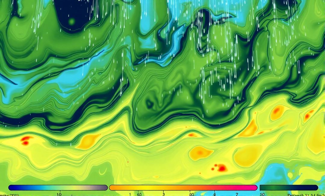 Influence of temperature on precipitation patterns