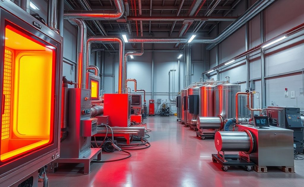 Infrared heat technology in various industries