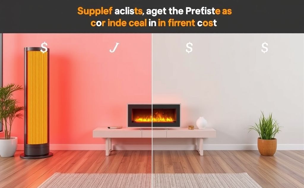 Infrared heater cost comparison with others