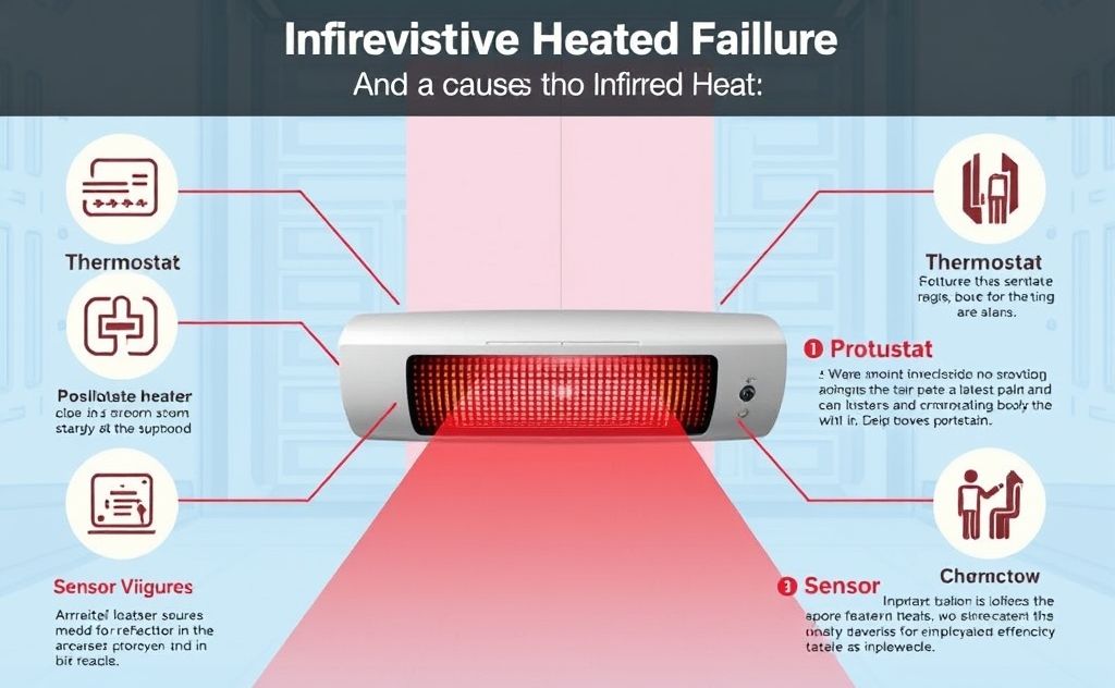 Infrared heater failure: common causes and solutions.
