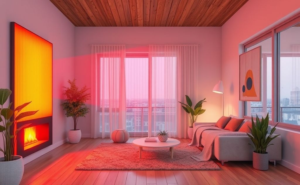 Infrared heating benefits indoor air quality