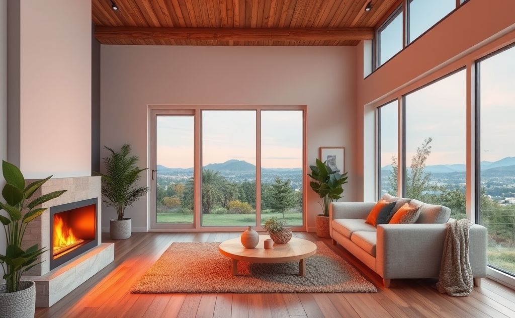 Infrared heating for eco friendly homes