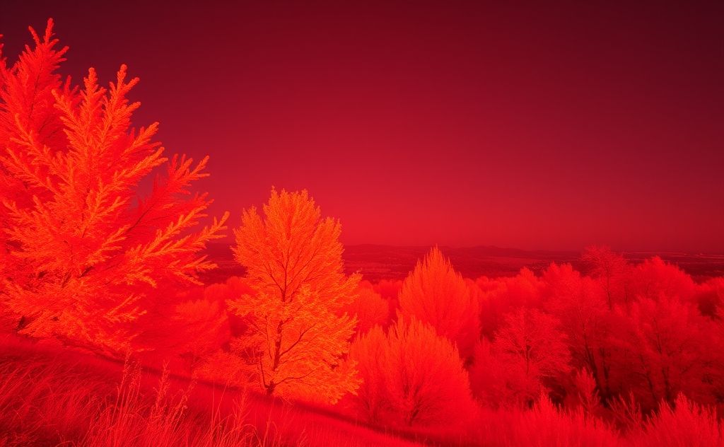 Infrared light energy feels hotter than visible light