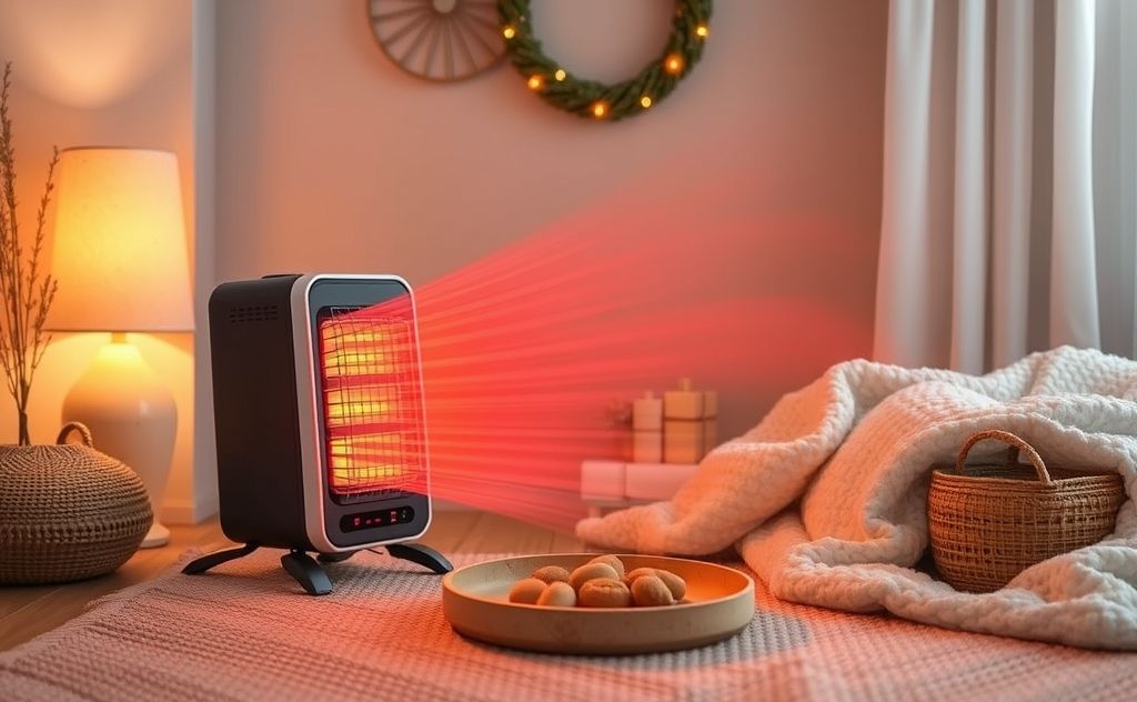 Infrared portable heater benefits for cozy warmth