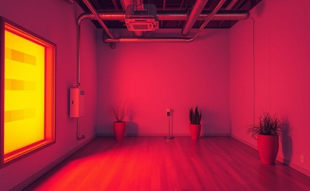 Infrared radiation safety in heating applications