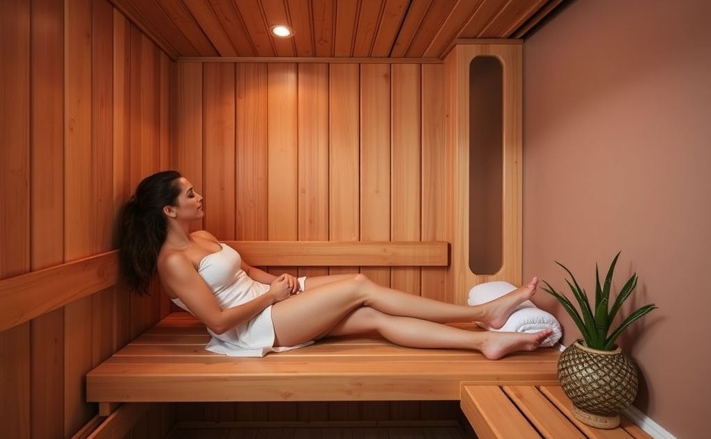 Infrared sauna benefits heat therapy relaxation