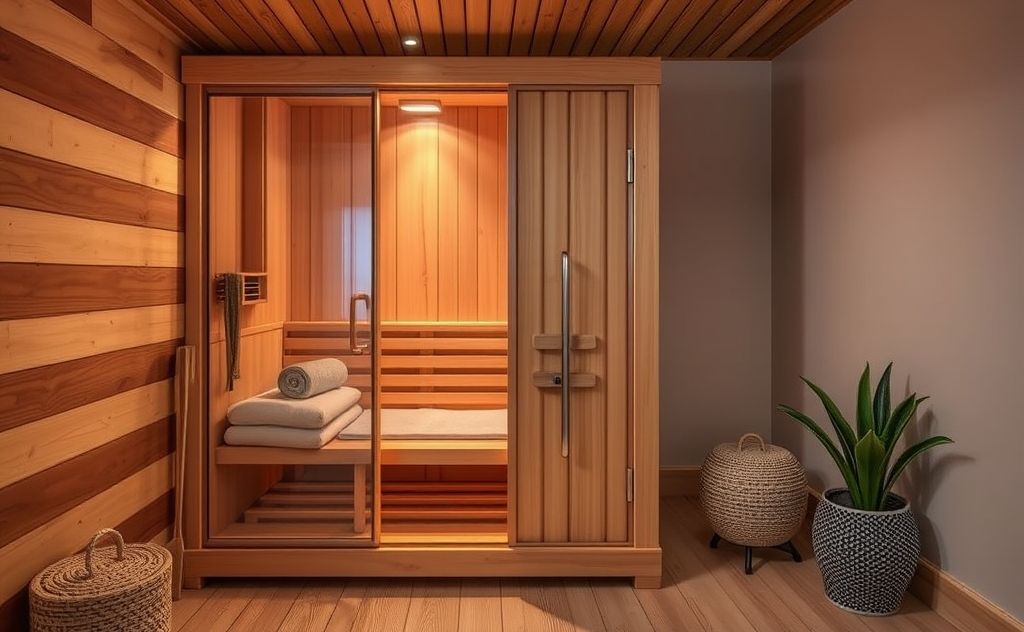 Infrared sauna for detox and wellness benefits