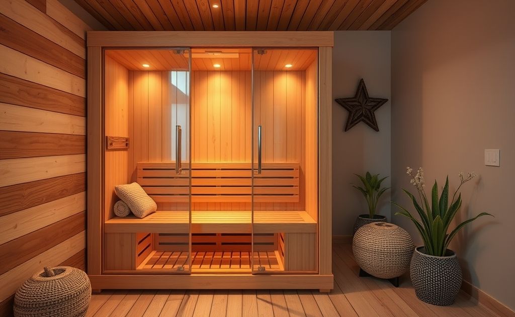 Infrared sauna for wellness and relaxation benefits
