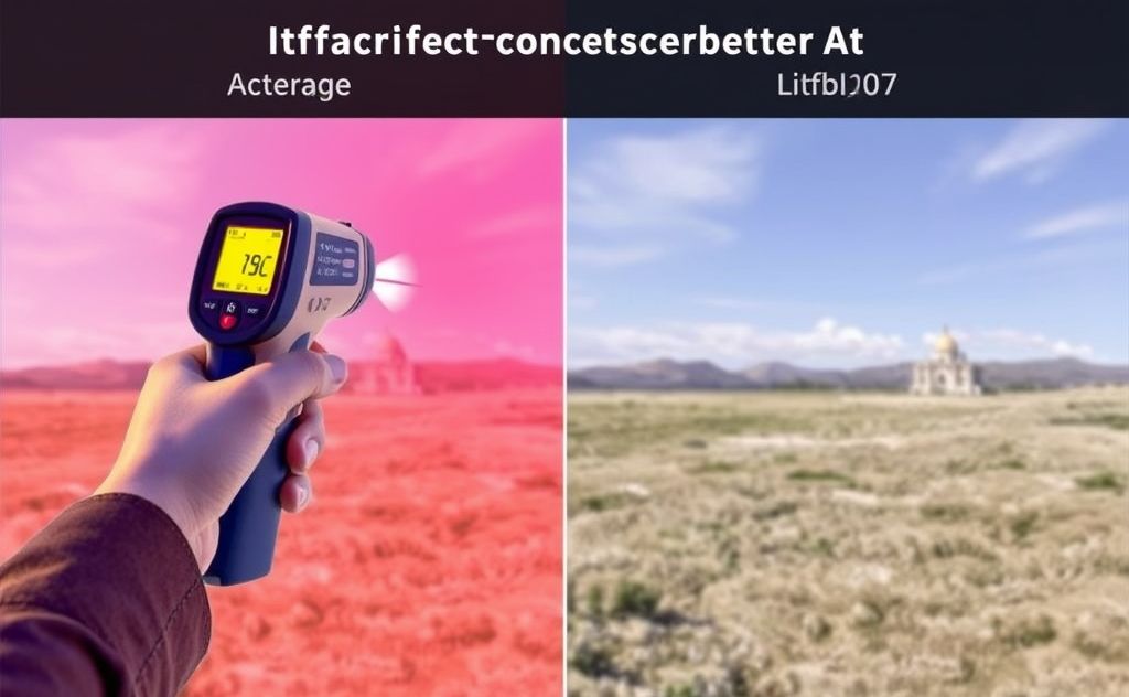 Infrared thermometer accuracy in real-world use