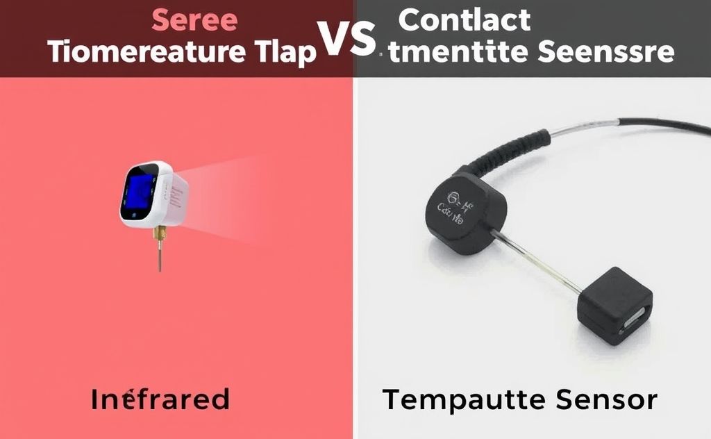 Infrared vs Contact Temperature Sensors comparison