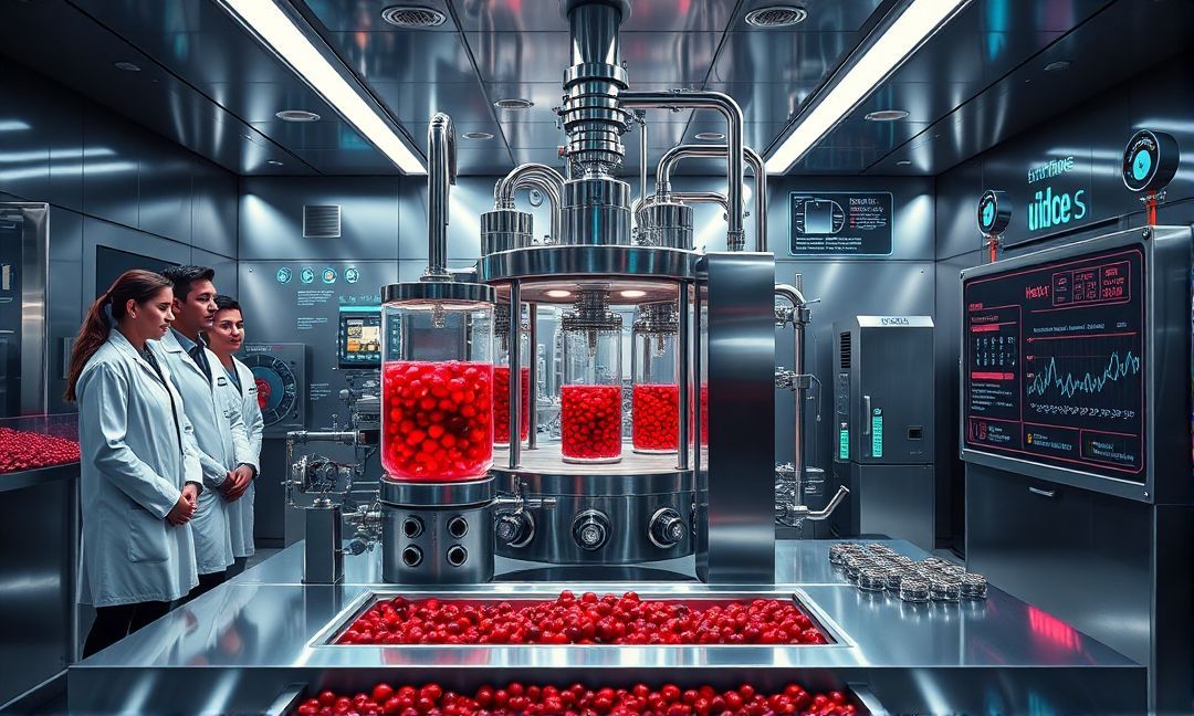 Innovations in cranberry juice extraction technology