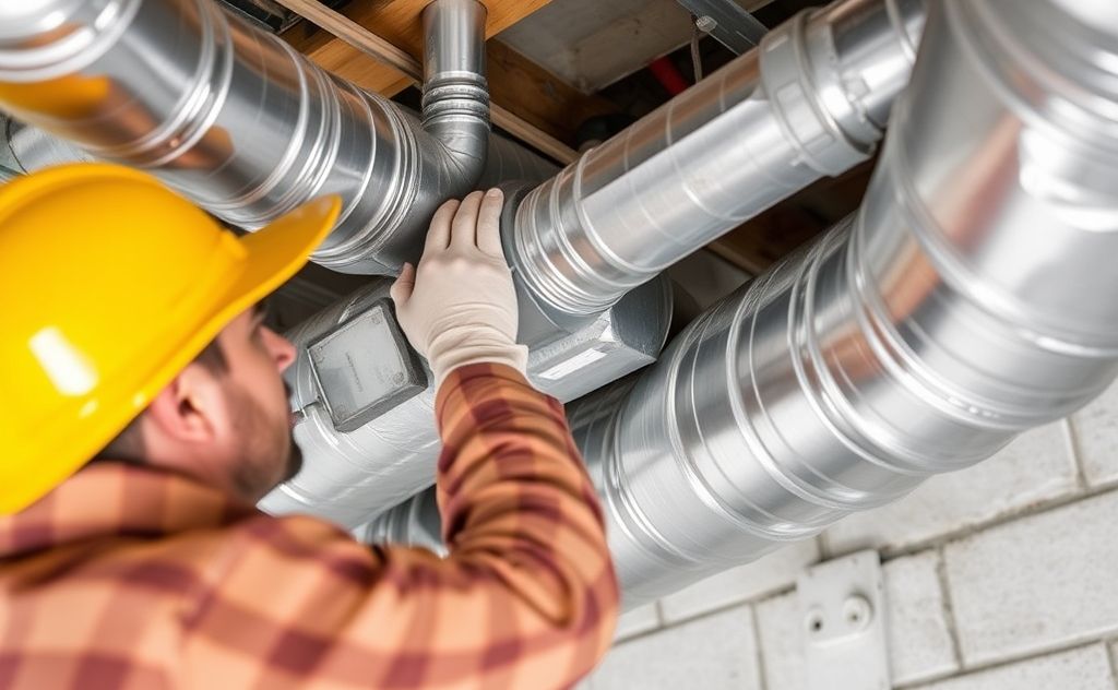 Inspect HVAC ducts for optimal performance and efficiency.