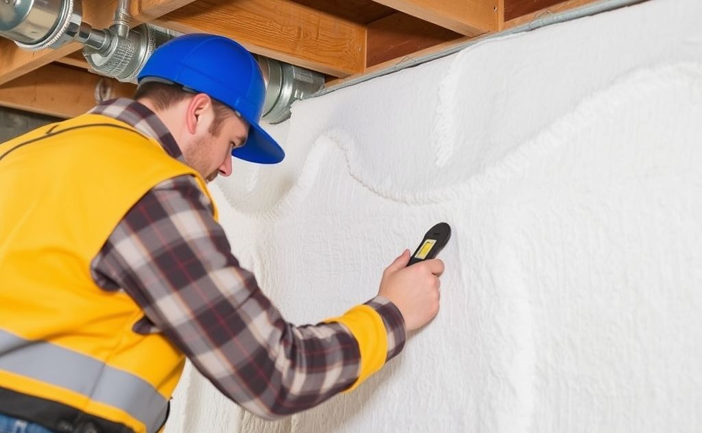 Inspect HVAC insulation for effectiveness and efficiency