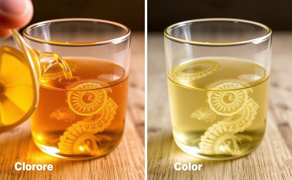 Inspect Twisted Tea for color and clarity changes