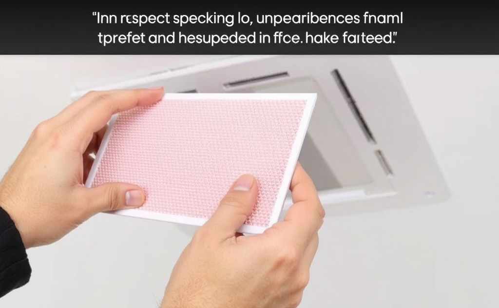 Inspect and replace infrared heater filters regularly