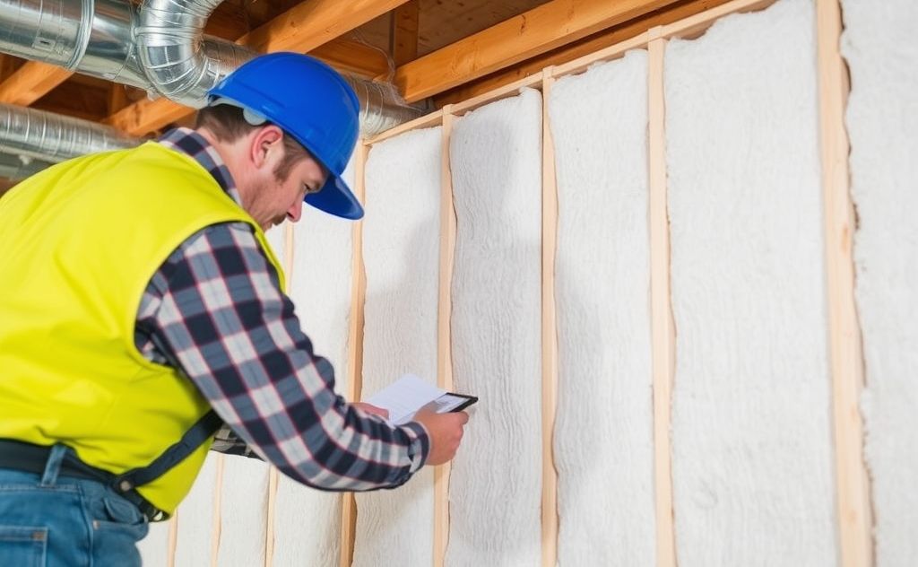 Inspecting HVAC insulation for optimal performance
