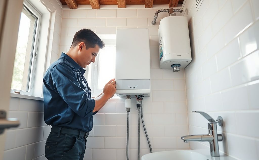 Instalación calentador eléctrico en casa